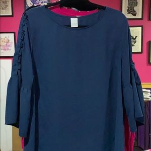 Navy Blouse